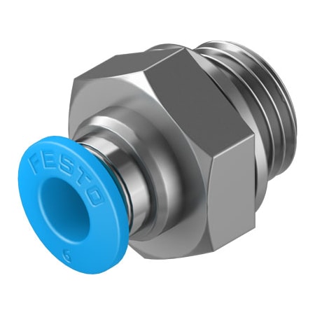 Festo Push-In Fitting QS-G1/4-6 QS-G1/4-6